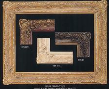 oversized frames wide moulding baroque